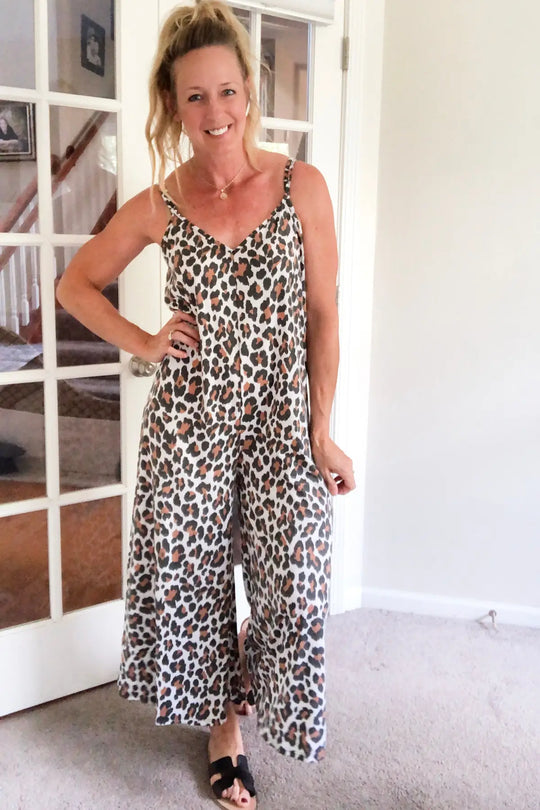 Liv Cheetah Jumper - Melissa Jean Boutique