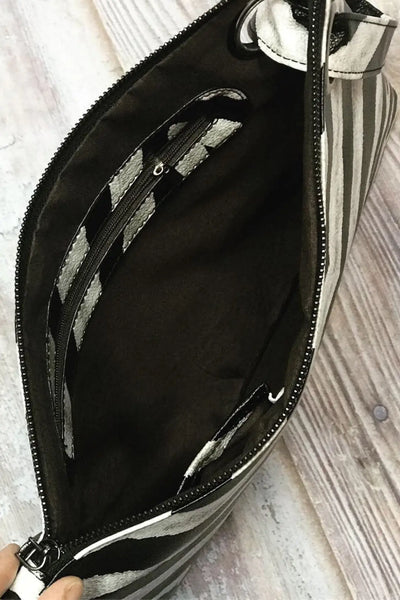 Zebra Clutch - Melissa Jean Boutique
