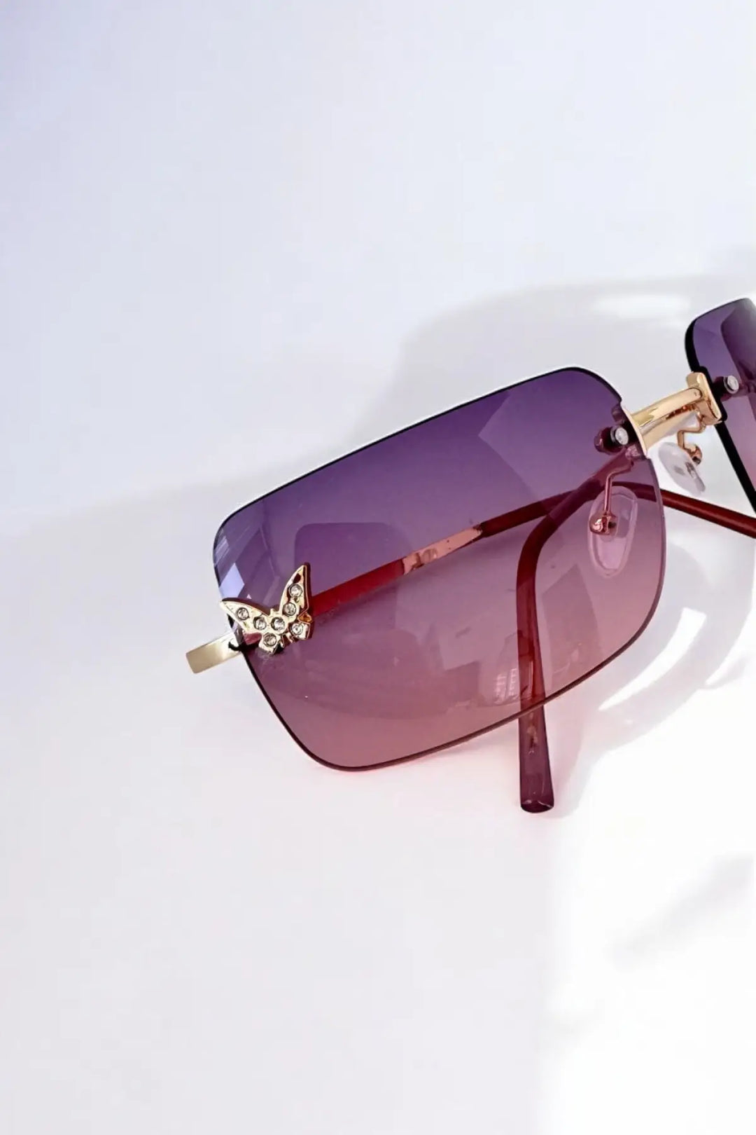 Papillon Purple Sunglasses