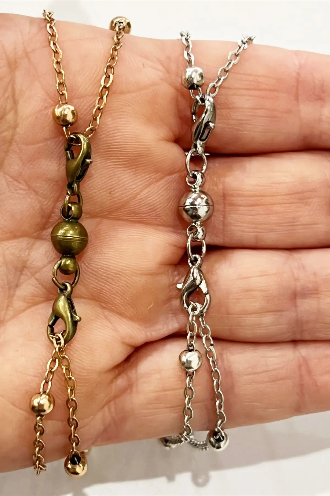 I Am Enough Heart Dainty Necklace - dainty