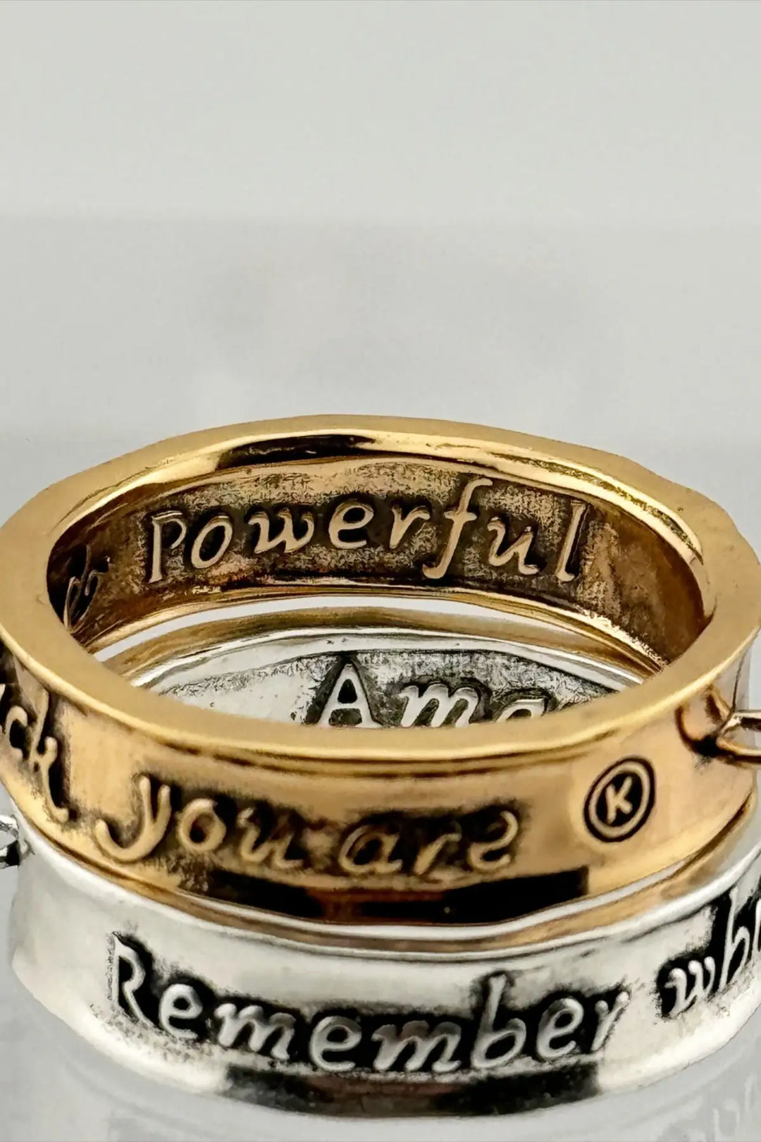Remember Who the F*ck You Are (Amazing &amp; Powerful) Ring Original Necklace - original