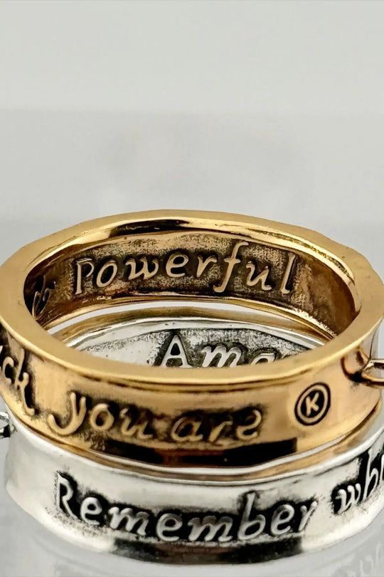Remember Who the F*ck You Are (Amazing &amp; Powerful) Ring Original Necklace - original