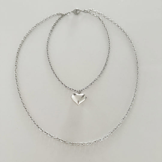 Take a Deep Breath and Let That Shit Go Heart Locket Essential Necklace