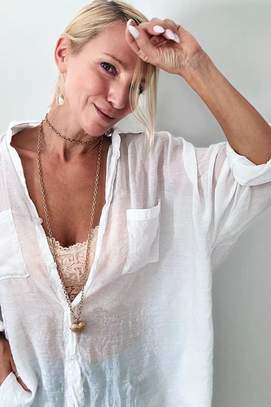 Follow Your Heart Heart Locket Essential Necklace - essential