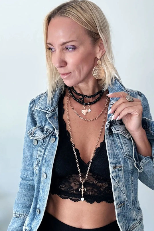 Love Fleur-de-Lis Essential Necklace