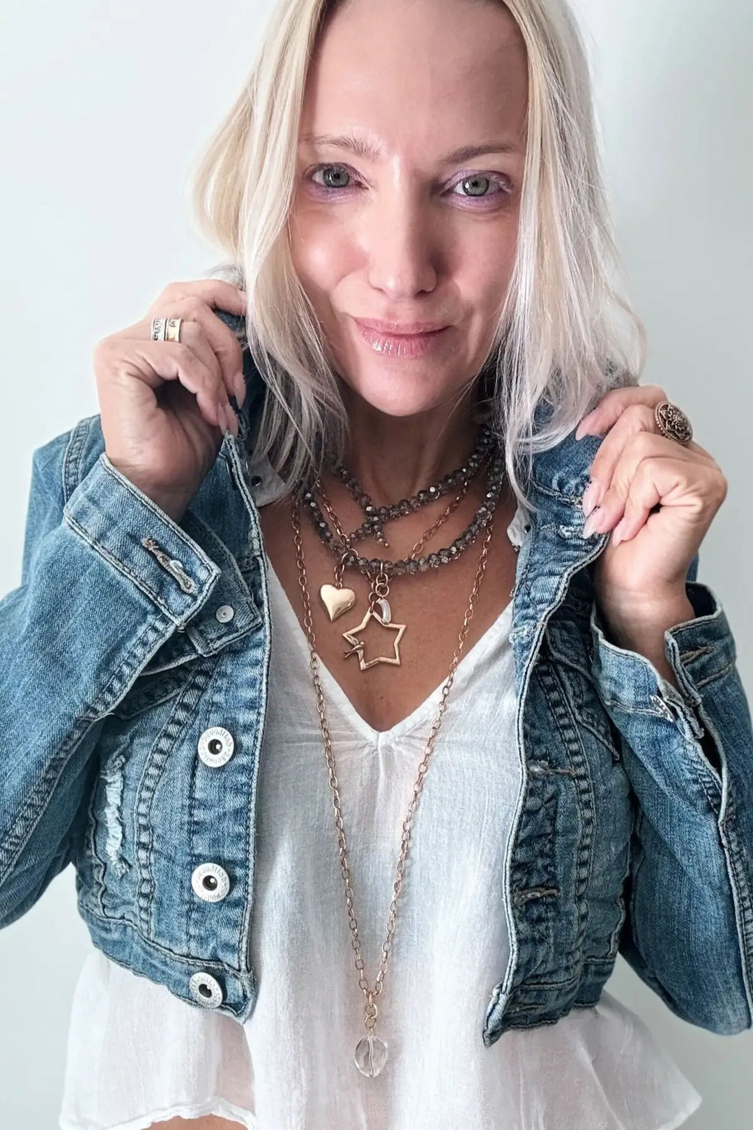 Peace & Love Star and Bird Original Lite Necklace - original lite