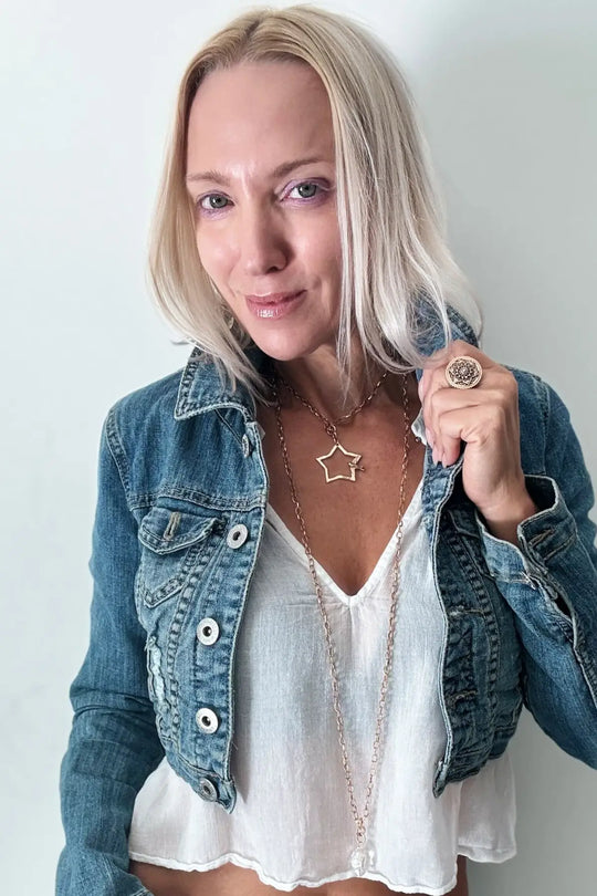 Peace & Love Star and Bird Original Lite Necklace - original lite