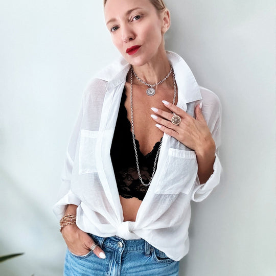 I Am Worthy Sun Essential Necklace - MELISSA JEAN