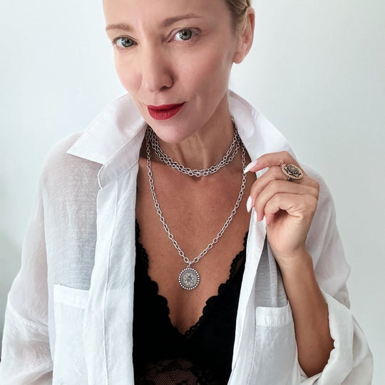 I Am Worthy Sun Essential Necklace - MELISSA JEAN