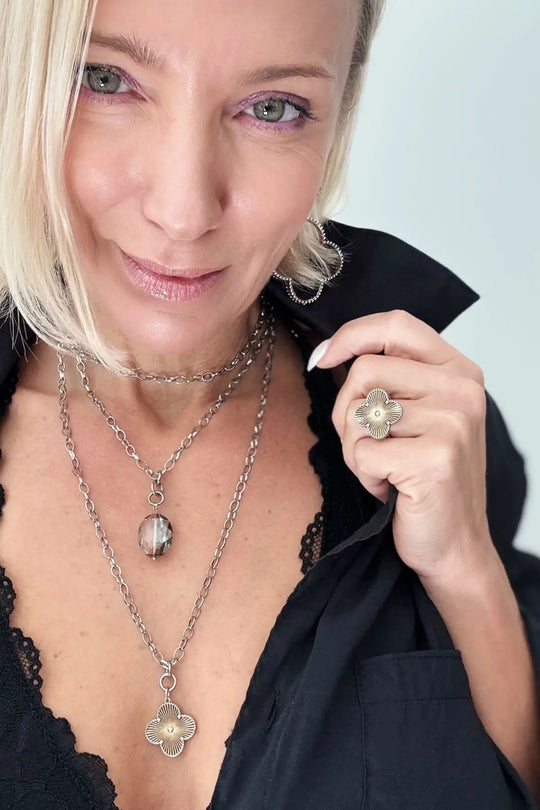 All is Well Clover Original Lite Necklace - original lite