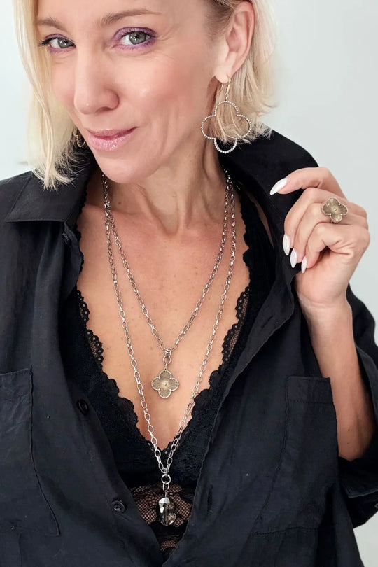All is Well Clover Original Lite Necklace