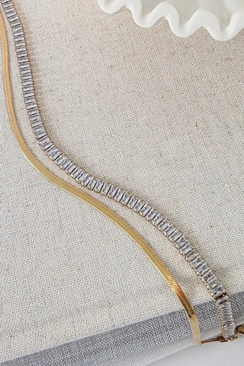 Pinch Me Layered Necklace - WATERPROOF - Gold - Necklace