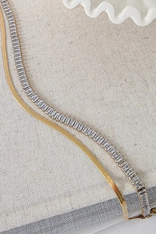 Pinch Me Layered Necklace - WATERPROOF