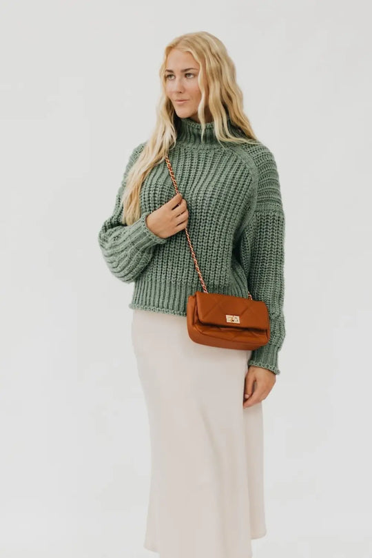 Queenie Quilted Crossbody Bag - Crossbody Bag