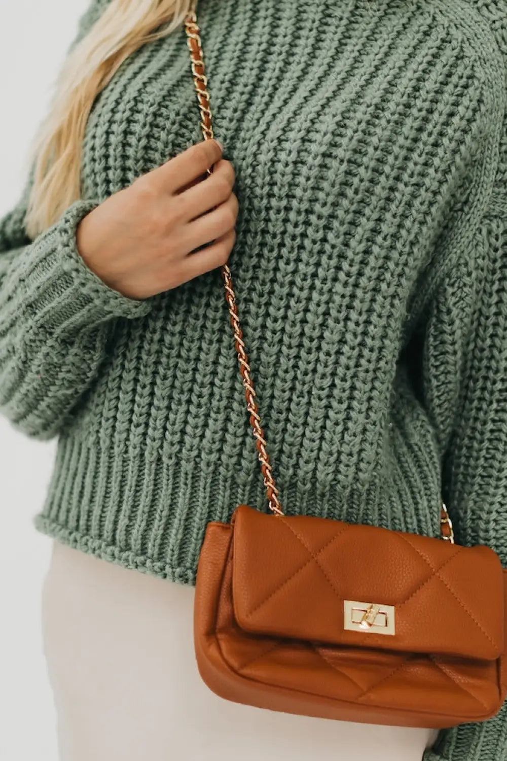 Queenie Quilted Crossbody Bag - Crossbody Bag