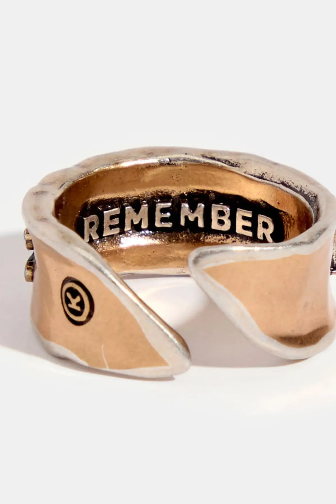 Keep Going Remember Adjustable Ring