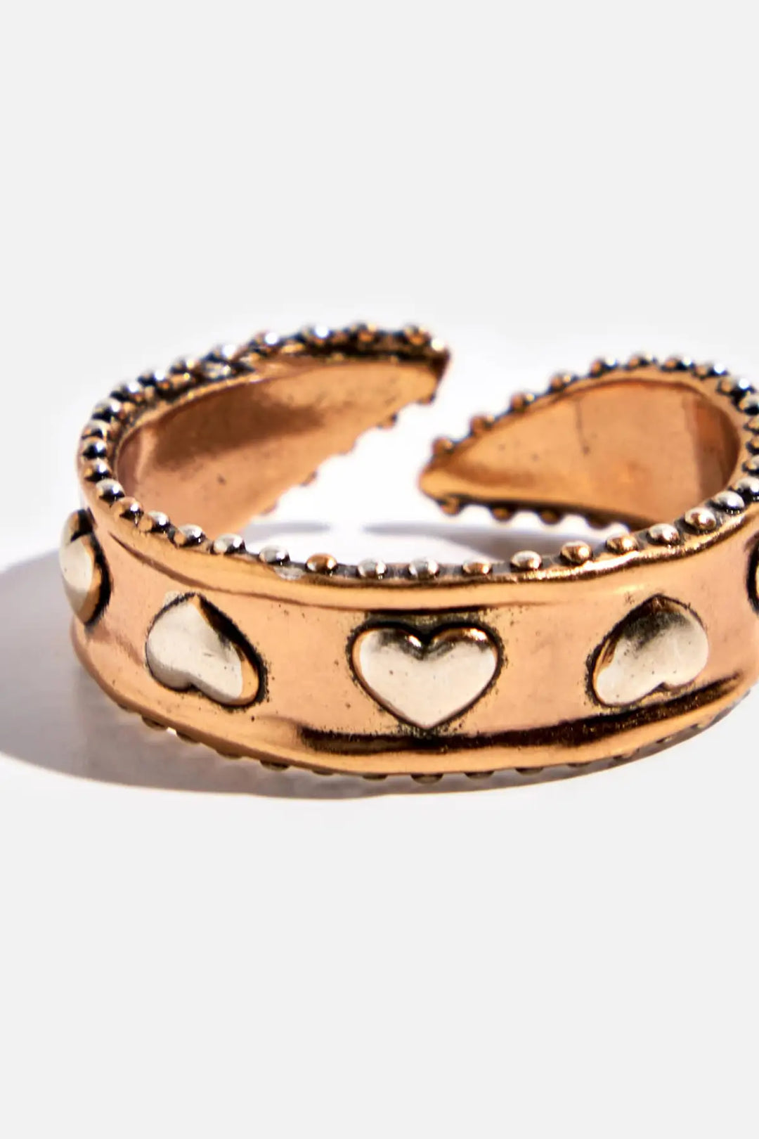 Love Always Hearts Adjustable Ring