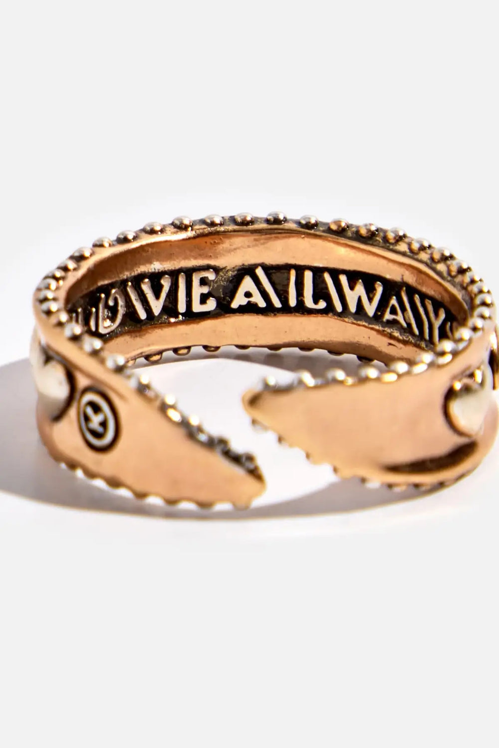 Love Always Hearts Adjustable Ring