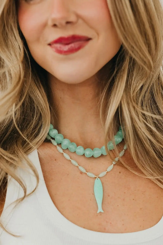 Roz Beaded Necklace - Necklace