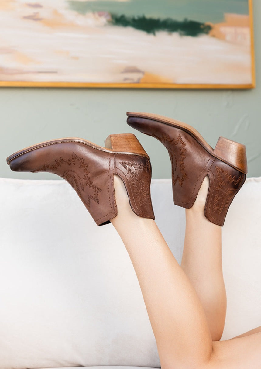 Kickin' Booties in Brown - MELISSA JEAN