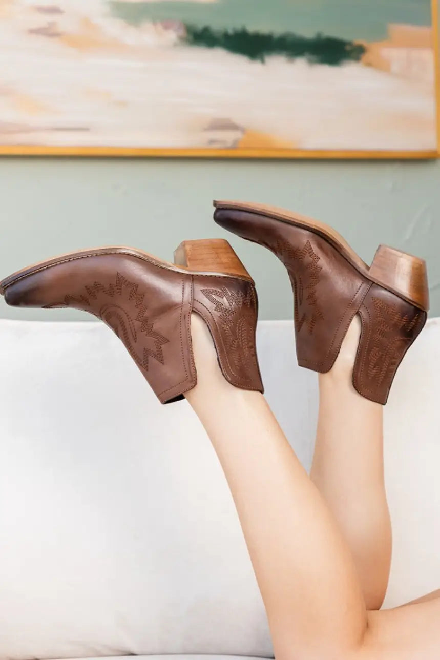 Kickin’ Booties in Brown - 110 Fashion Boots