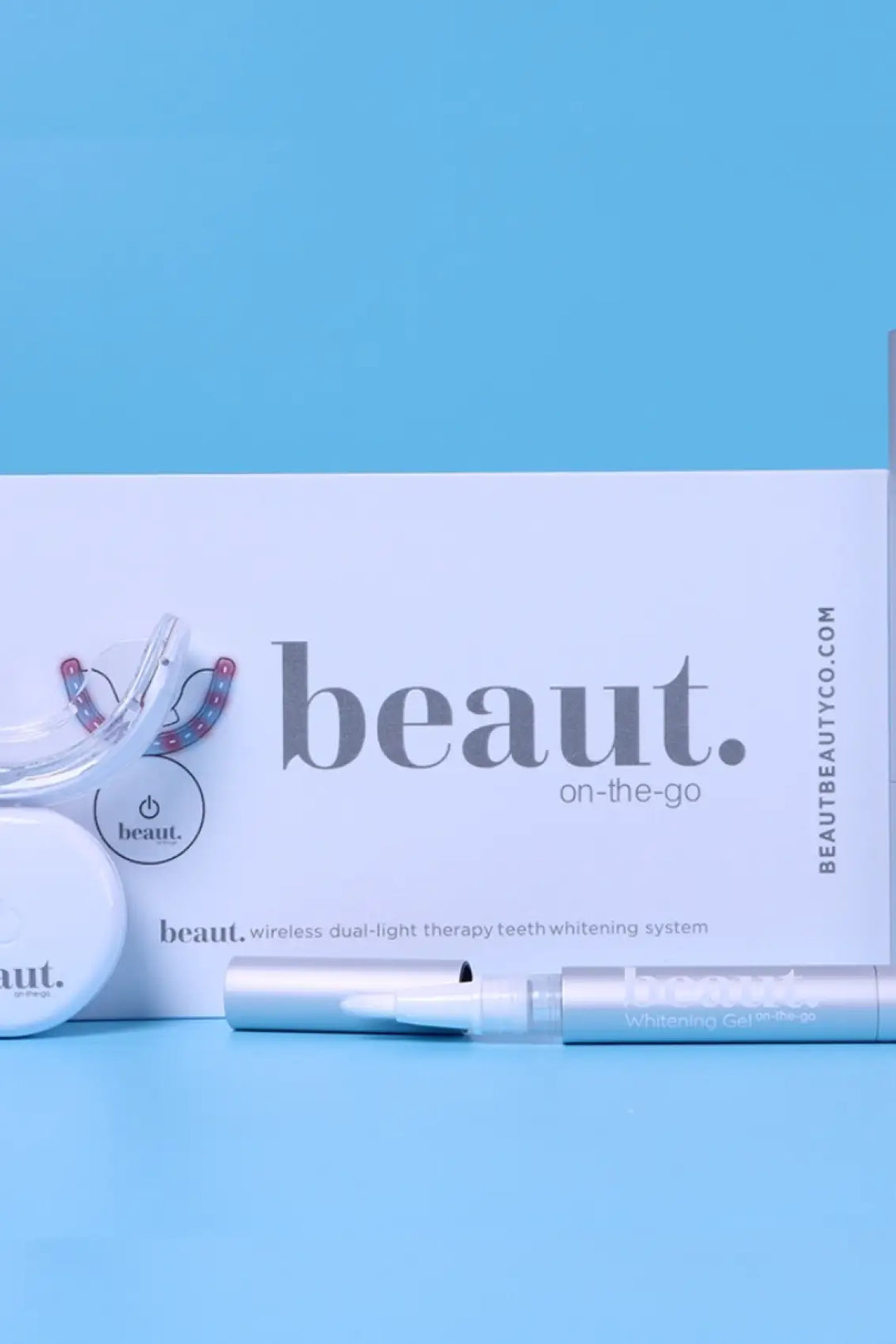 Dual-light Therapy Teeth Whitening System by beaut. - Melissa Jean Boutique
