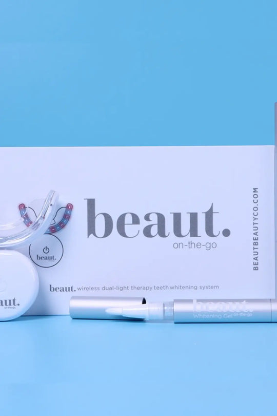 Dual-light Therapy Teeth Whitening System by beaut. - Melissa Jean Boutique