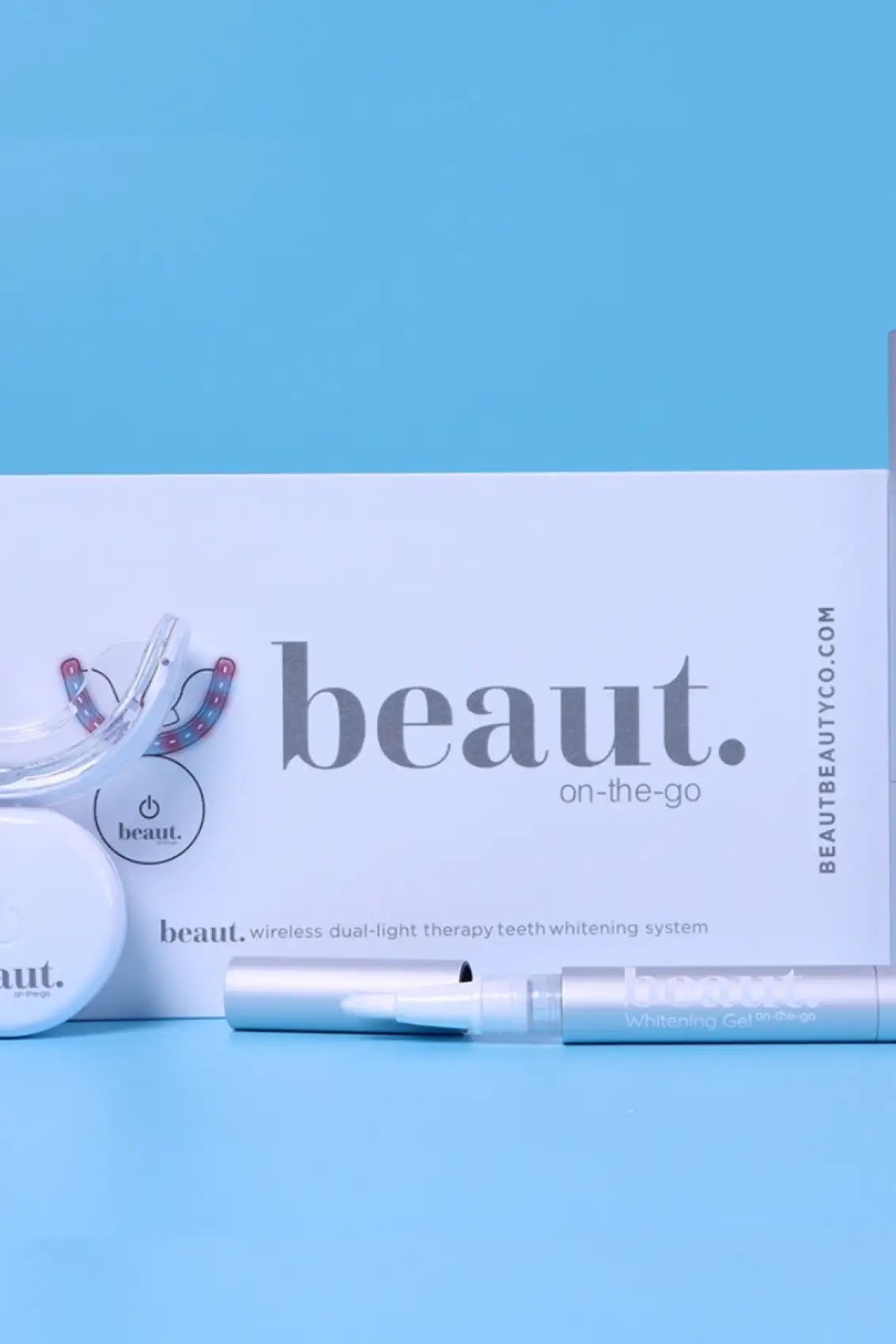 Dual-light Therapy Teeth Whitening System by beaut. - Melissa Jean Boutique