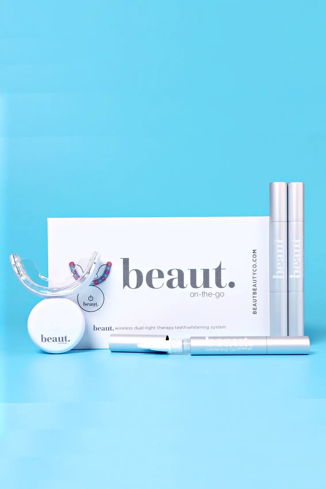 Dual-light Therapy Teeth Whitening System by beaut. - Melissa Jean Boutique