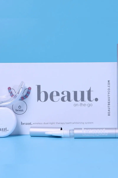 Dual-light Therapy Teeth Whitening System by beaut. - Melissa Jean Boutique