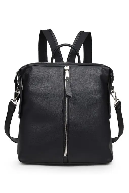Kenzie Luxury Vegan Backpack with Strap - Melissa Jean Boutique