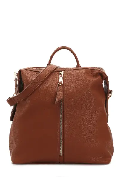 Kenzie Luxury Vegan Backpack with Strap - Melissa Jean Boutique