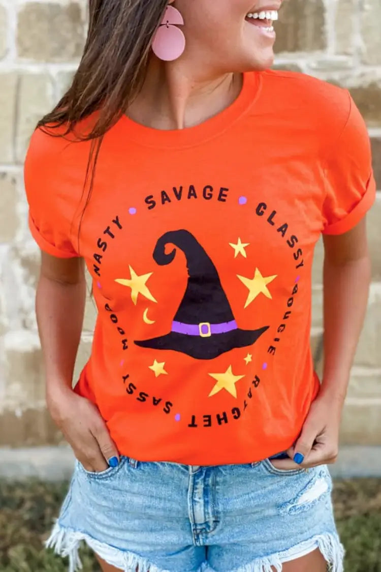 Savage Classy Bougie Witches Tee