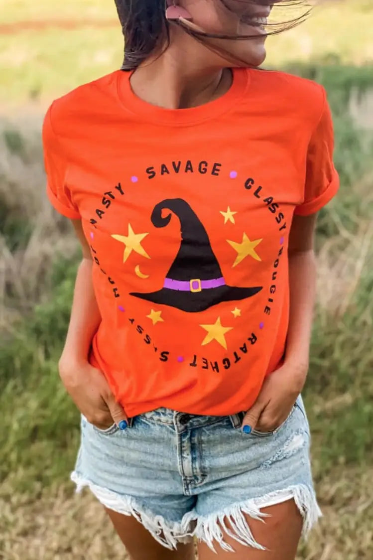 Savage Classy Bougie Witches Tee