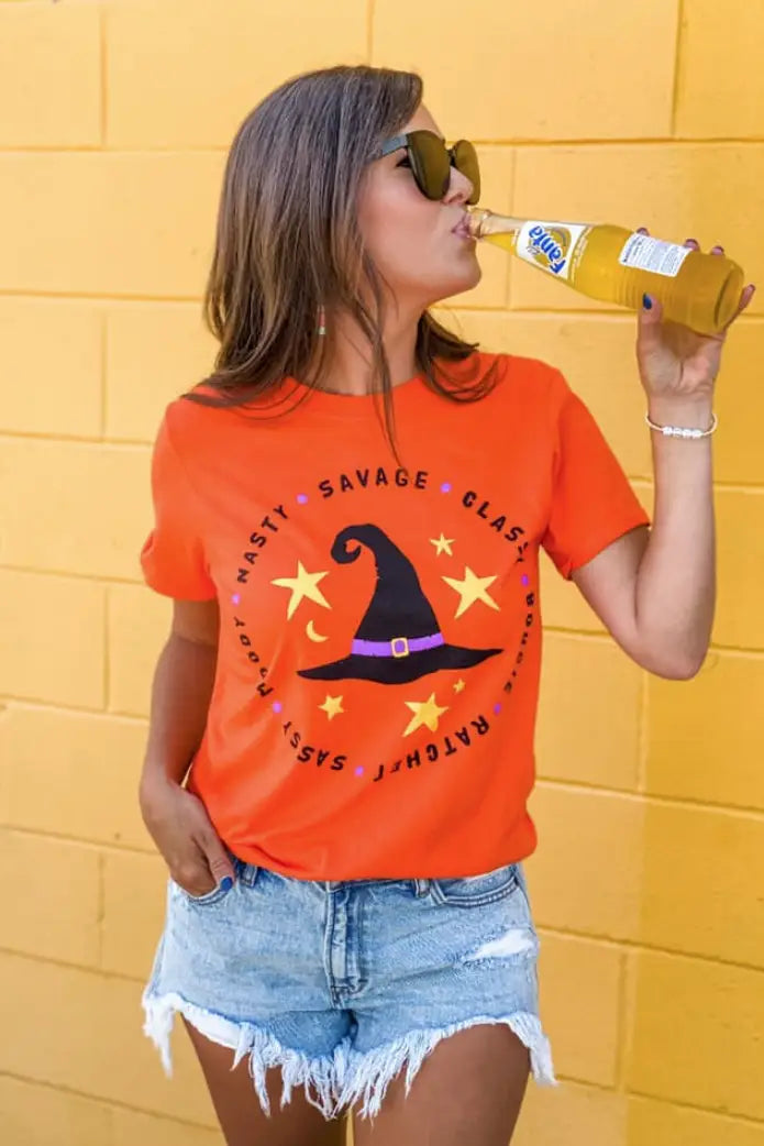 Savage Classy Bougie Witches Tee
