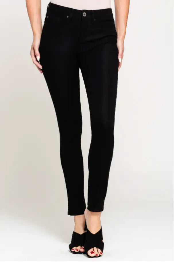 Royalty Black Skinny Jeans - Bottoms