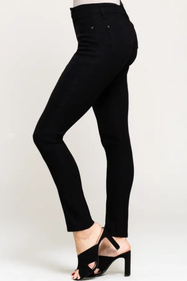 Royalty Black Skinny Jeans - Bottoms