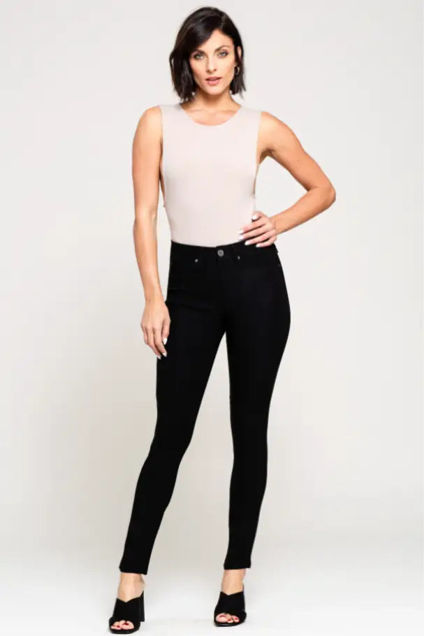 Royalty Black Skinny Jeans - Bottoms