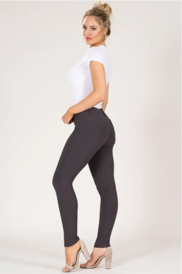 Royalty Smoke Gray Skinny Jeans - Bottoms