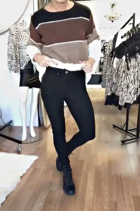 Royalty Black Skinny Jeans - Bottoms