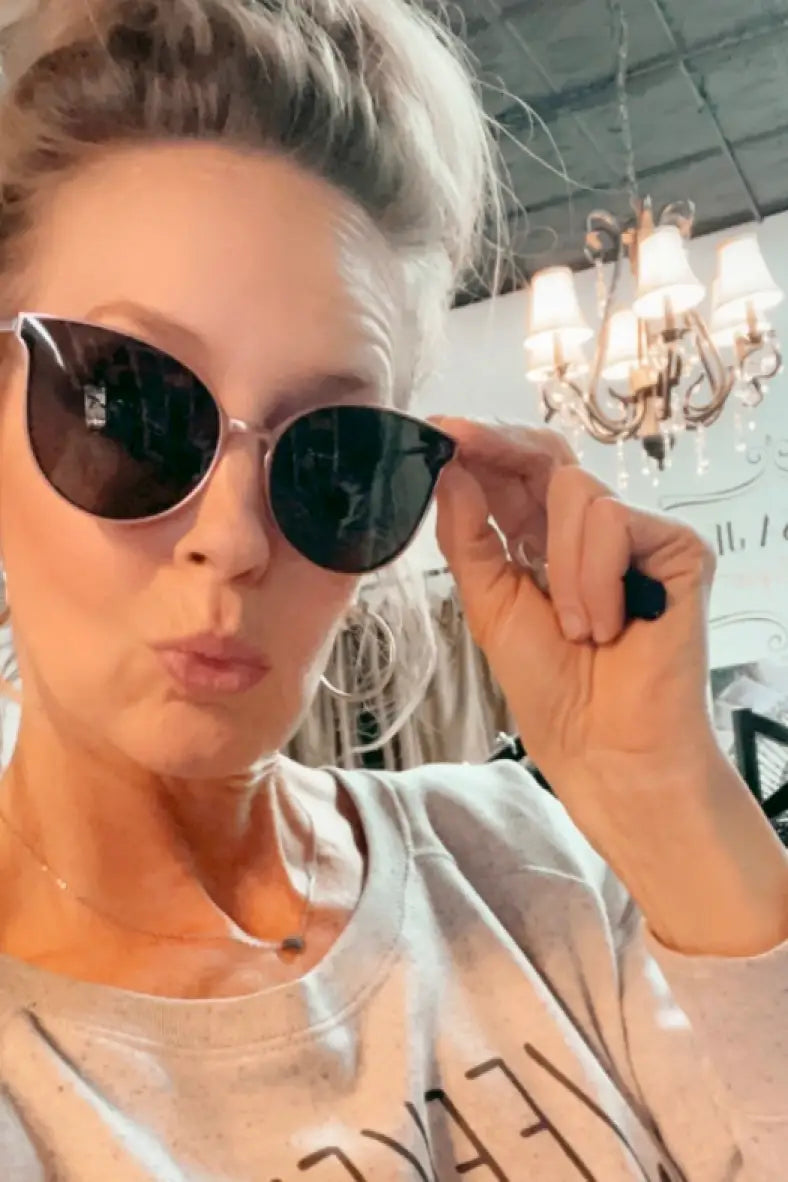 Blushing Bella Sunglasses by Blenders - Sunglasses