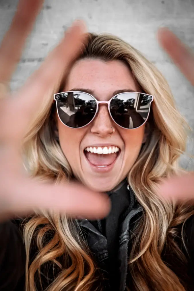 Blushing Bella Sunglasses by Blenders - Sunglasses