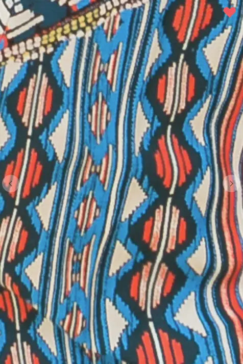 Mixed Pattern Halter Hi Low Dress - Dresses