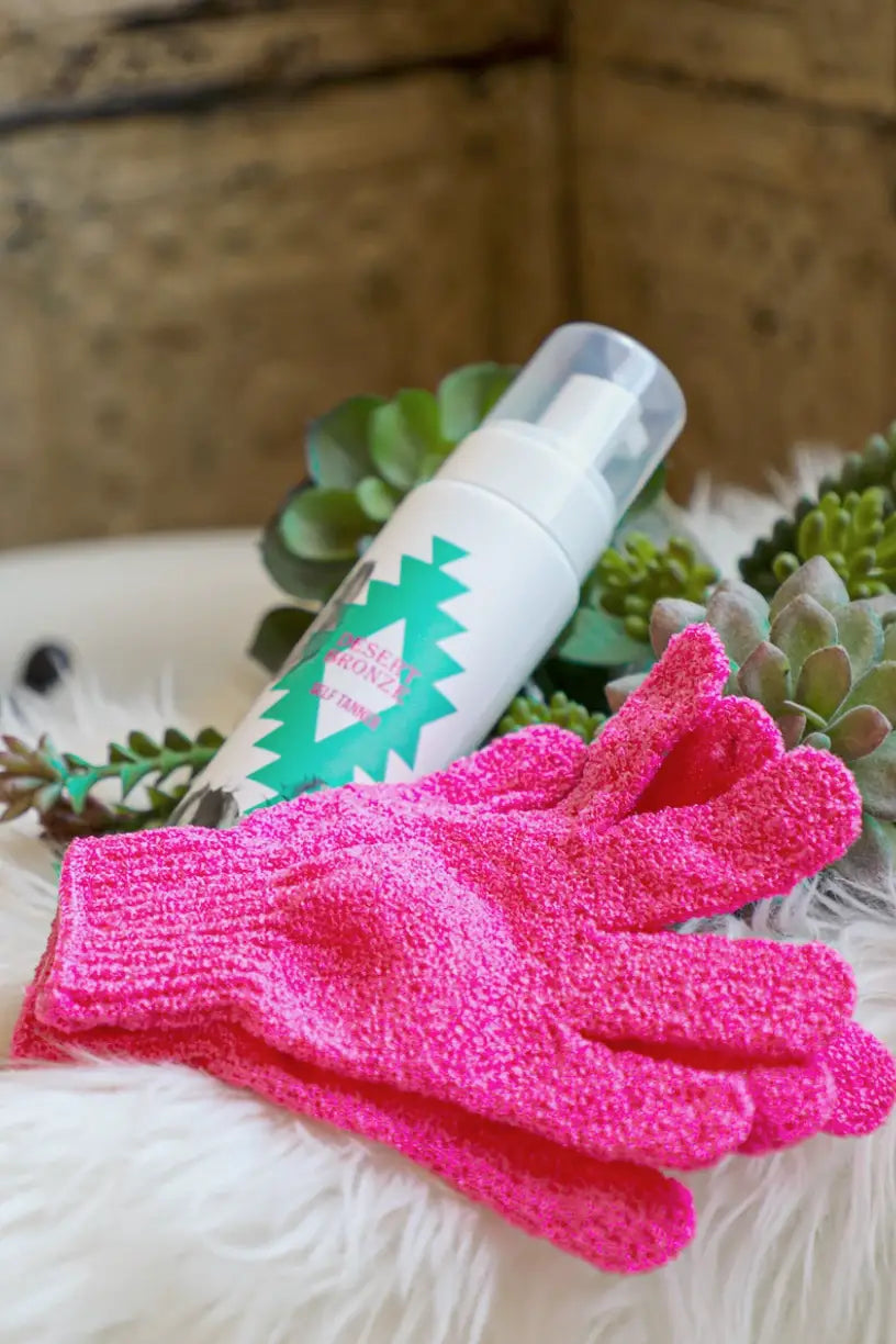 Exfoliator Gloves by Desert Bronze - health & beauty