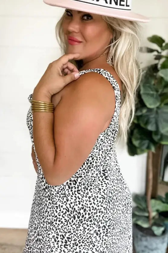 Everlee Cheetah Dress - Dresses