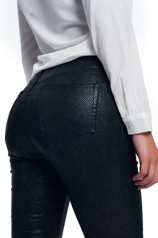 Black Snake Pants - Bottoms