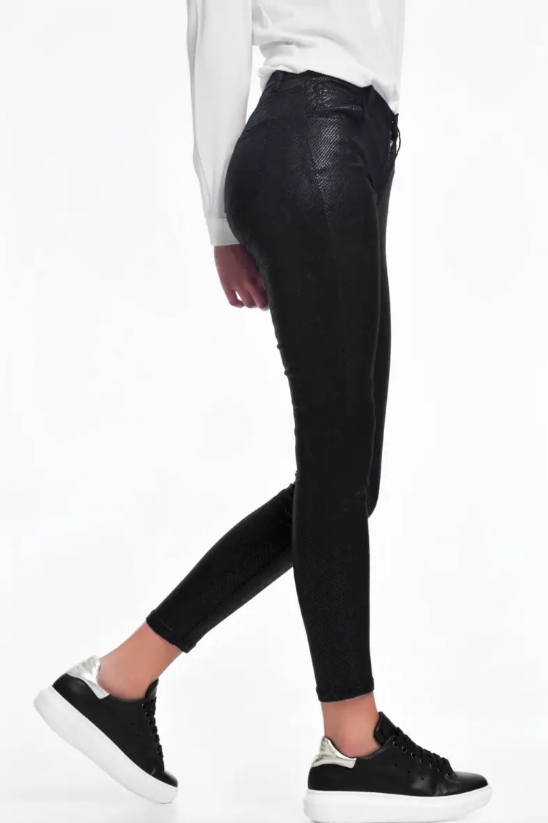 Black Snake Pants - Bottoms