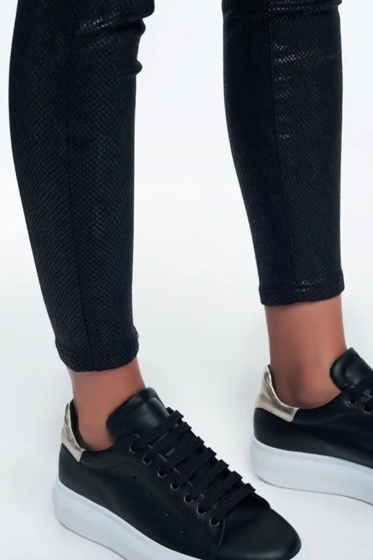 Black Snake Pants - Bottoms