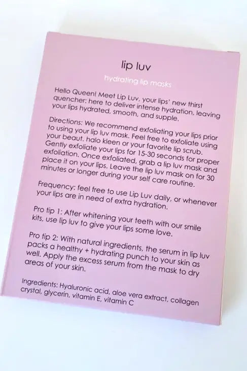 Lip Luv Hydrating Masks - Beauty