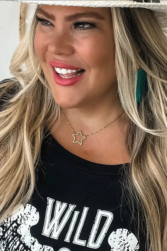 Lucky Star Gold Necklace